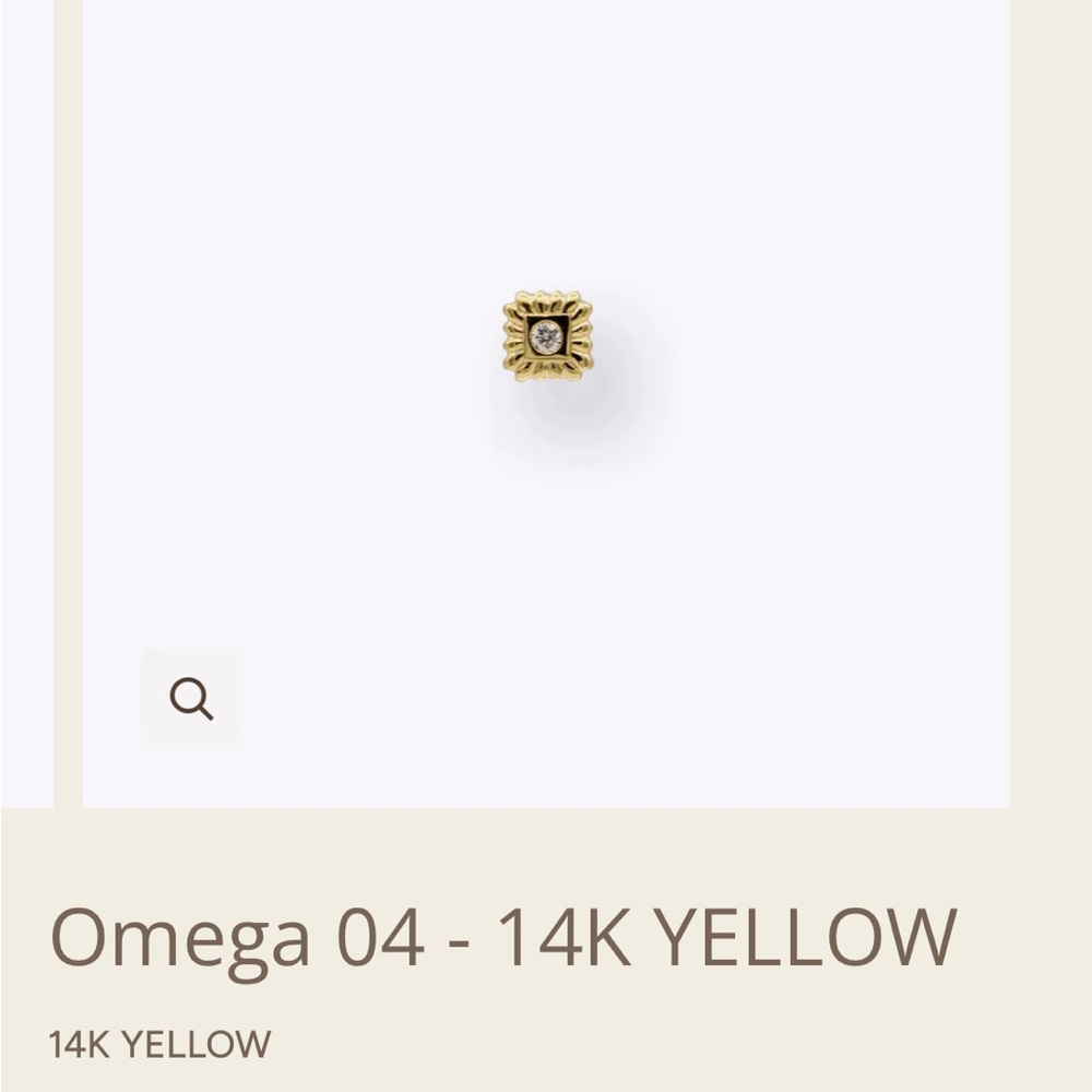 Tether Omega 04 threadless end